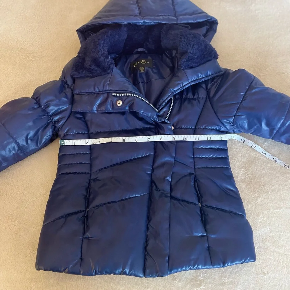 Jessica Simpson Toddler Puffer Coat - Size 5/6 - Picture 10 of 15